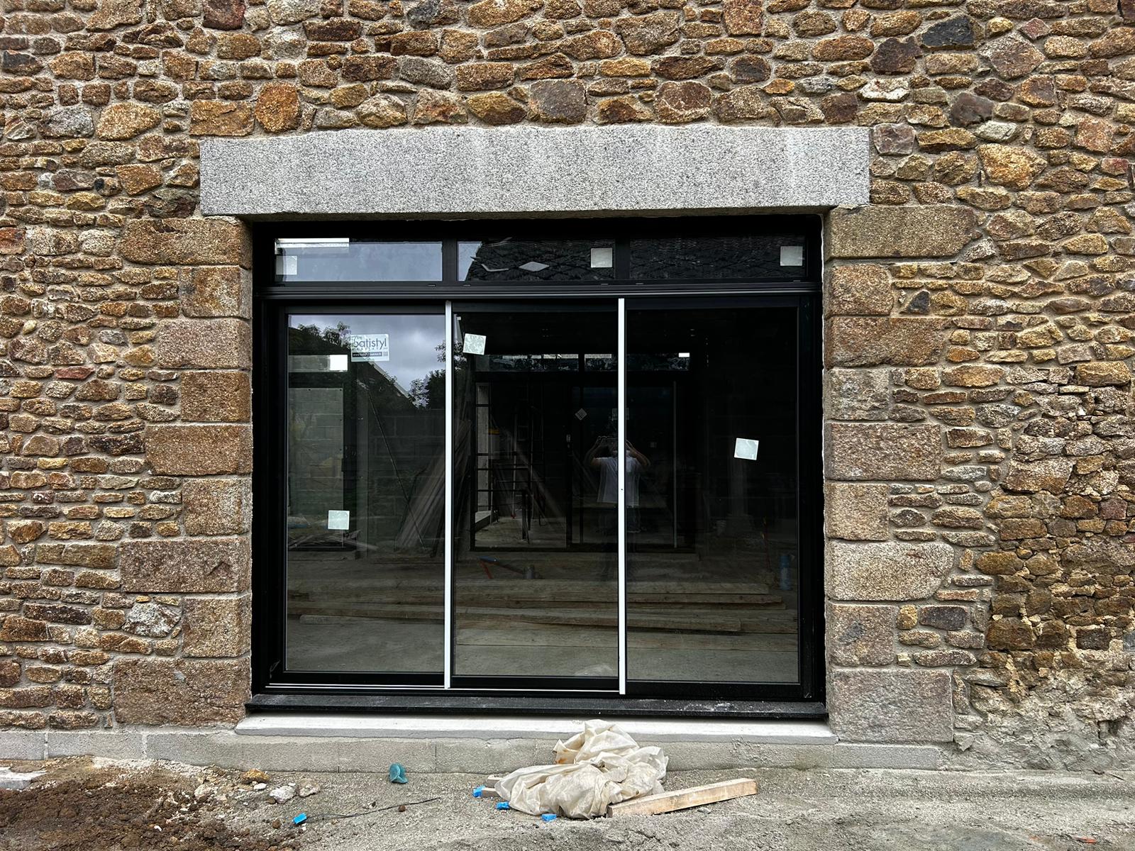 Pose Menuiserie à Angers - Baie vitrée