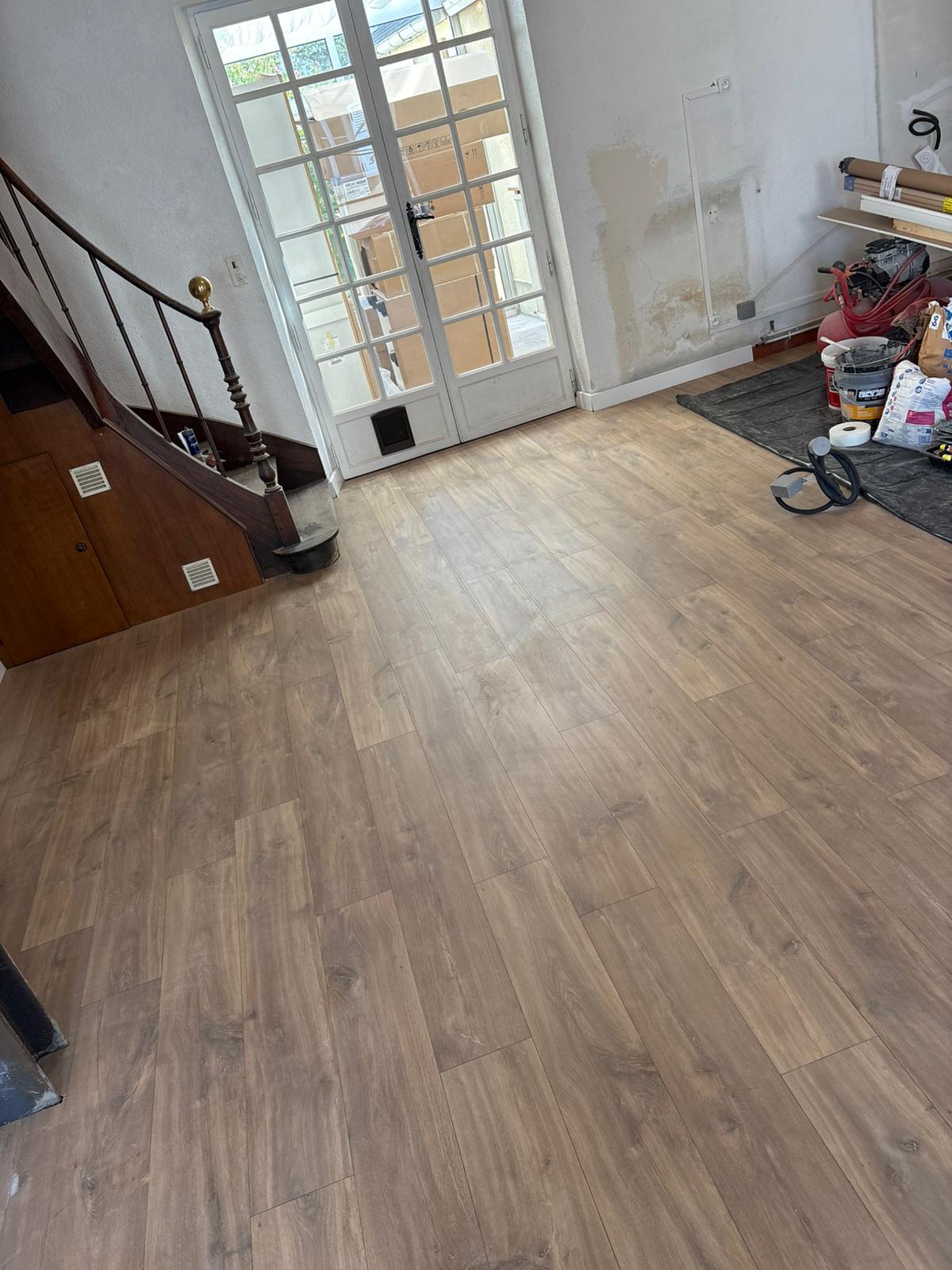 Pose parquet - Parquet Flottant stratifié