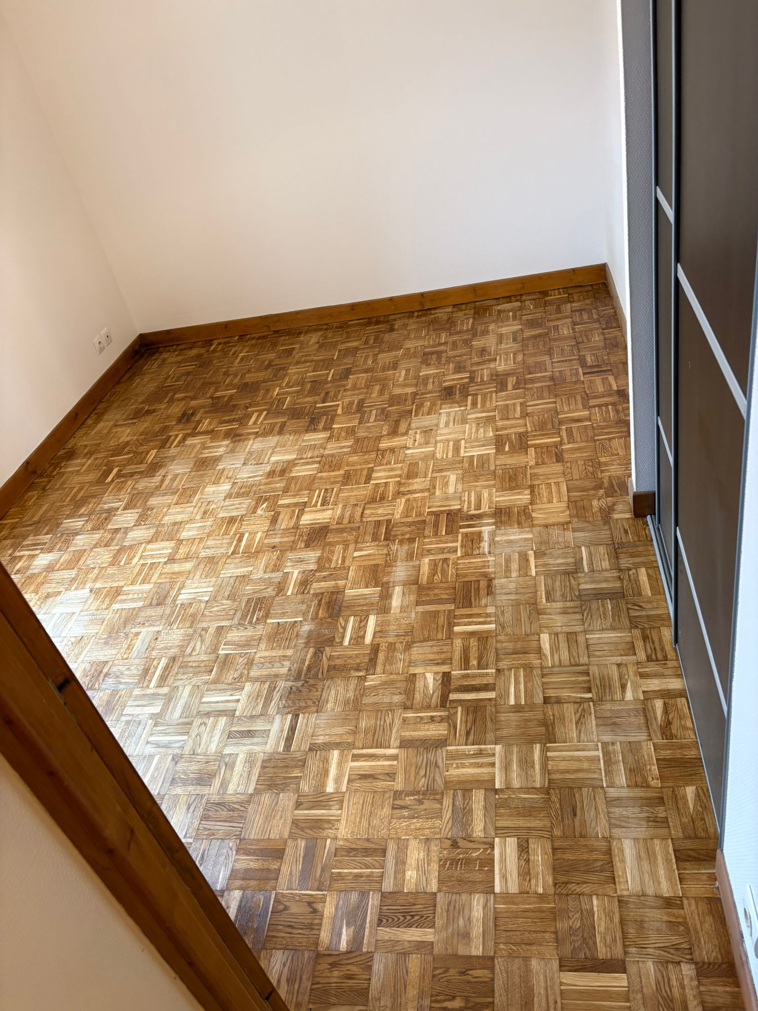 Rénovation d'un parquet à Trélazé